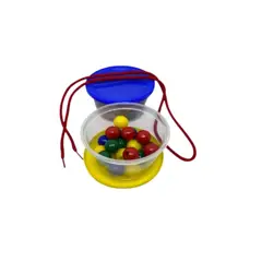 GENERICO - Juguete Didáctico Cuentas Grandes 20 piezas