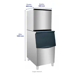 ILUMI - Maquina de Hielo con Producción de hasta 150 Kg/Día