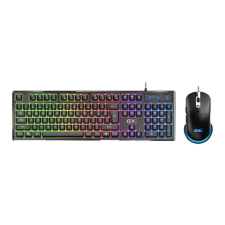 TECLADO + MOUSE GX SCORPION KM-GX6 AI COPILOT BLACK
