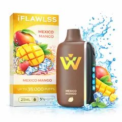 VAPE - IFlawlss 35000 Puffs Mexico Mango 25ML – Mango Tropical Intenso