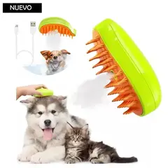 GENERICO - Cepillo a Vapor Removedor de Pelo para Mascotas Recargable