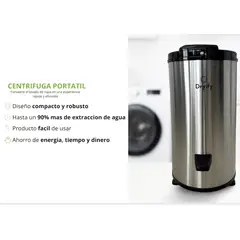GENERICO - CENTRIFUGA, MARCA DRYIFY, COLOR ALUMINIO, MATERIAL TAMBOR ACERO INOXIDABLE, CAPACIDAD 5.5KG