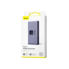 BASEUS - HUB HDMI 4K HD Projection audio and video 3 in 1 converter