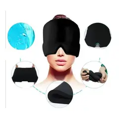 GENERICO - Gorro en Gel Para Alivio de Migraña Negro