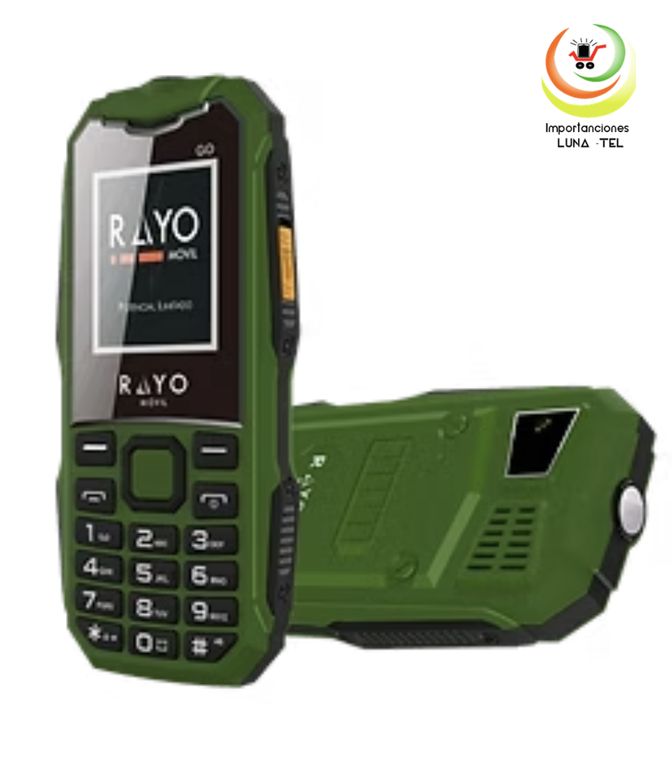 CELULAR RAYO GO 2G BATERIA DE 1800