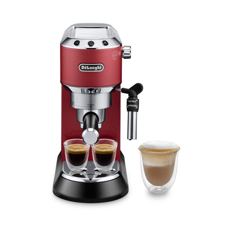 CAFETERA DE ESPRESSO DEDICA STYLE ROJA EC685.R