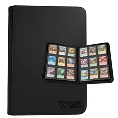 ULTIMATE MINDER - Álbum para 360 Cartas coleccionables Binder - Negro Premium