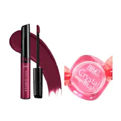 CYZONE - Duo Labial Mate Studio Look Sangria + Rubor Revel
