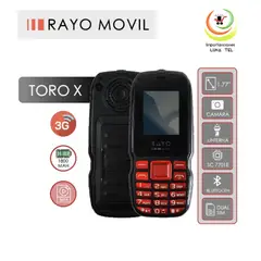GENERICO - CELULAR RAYO TORO X 3G BATERIA DE 1800