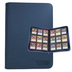 ULTIMATE MINDER - Album para 360 Cartas coleccionables Binder - Azul Premium