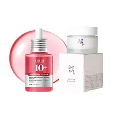 ANUA - NIACINAMIDE 10% + TXA 4% SERUM + DYNASTY CREAM