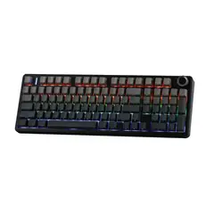 AULA - TECLADO F99 PRO INALAMBRICO MECANICO RGB DEGRADADO