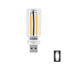 S&T - Luz LED Ambiental USB para Auto SP-BL01 Blanco