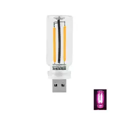 S&T - Luz LED Ambiental USB para Auto SP-BL01 Rosa