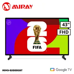 MIRAY - TELEVISOR 43 SMART TV GOOGLE TV FHD LED - MS43-E2000GBT