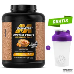 MUSCLETECH - Nitro Tech 100% Whey Gold 2.33 KG / 2.33 Kilos Dulce de Leche