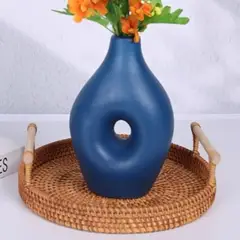 PIA COPELLO STORE - Adorno Geométrico Azul