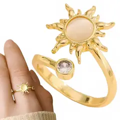 GENERICO - Anillos Ajustable De Alivio De Ansiedad, Anillos Giratorios