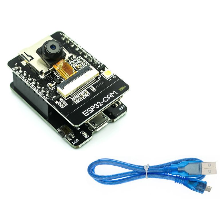 Módulo ESP32-CAM Base USB Cámara OV2640 Cable Incluido USB