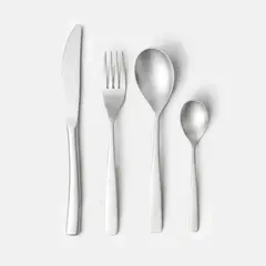 KOTIINI - Juego de cubiertos 16 piezas acero inoxidable plata