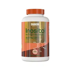 SHAKRA - Inositol Myo Inositol 500mg 240 Capsulas