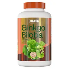 SHAKRA - Ginkgo Biloba 120 mg 240 Capsulas