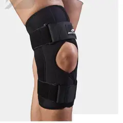 BRANSON - Rodillera articulada con bisagra negro Talla L