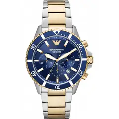 EMPORIO ARMANI - Reloj Classic AR11362 Plateado y Dorado