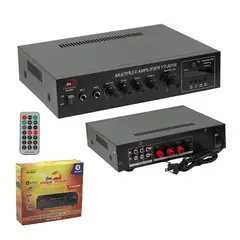 GENERICO - Amplificador De Audio De 100w USB, SD, FM, MicBluetooth YT-5019BT HAWK FREE POWER