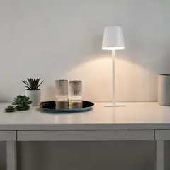 GENERICO - LAMPARA LED DE ESCRITORIO - BLANCO