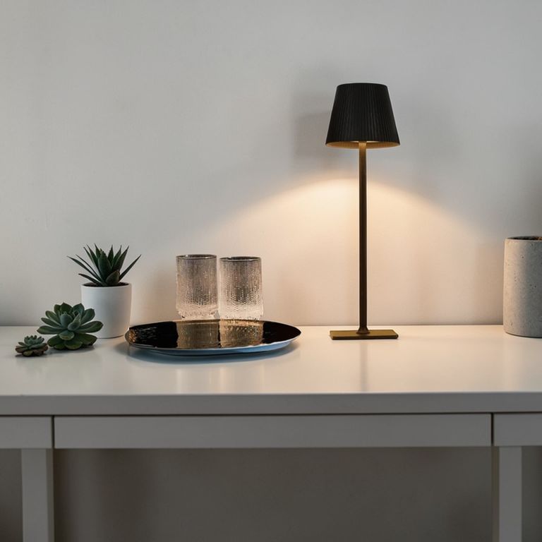 LAMPARA LED DE ESCRITORIO - NEGRO