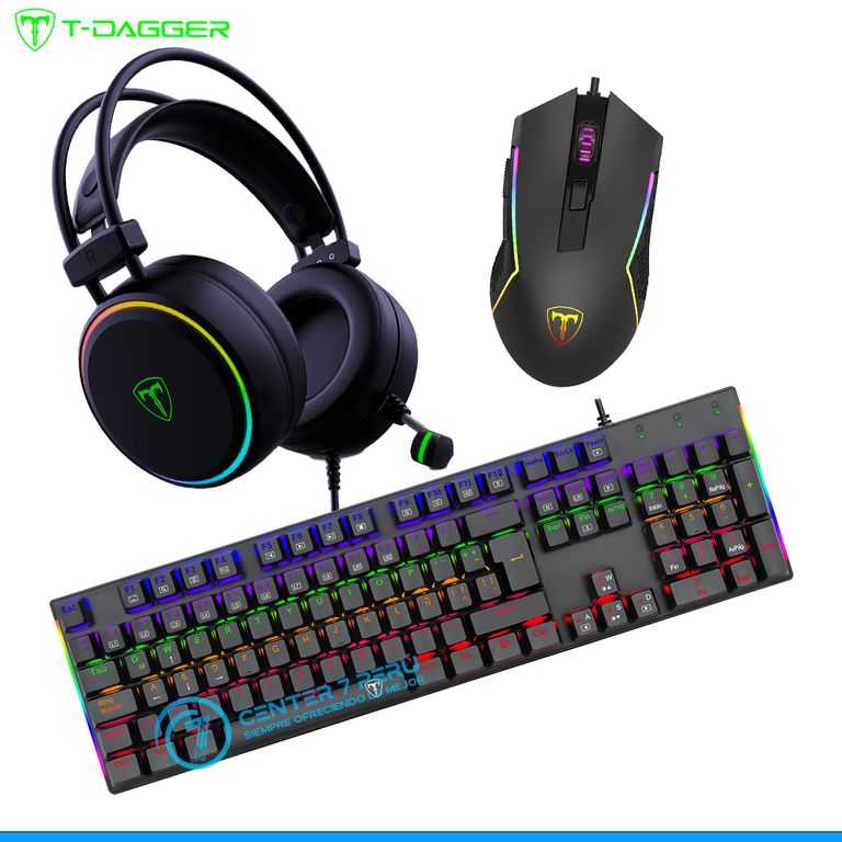 Combo 3 en 1 T-TGS009 (FS Keyboard + Headset + Mouse)
