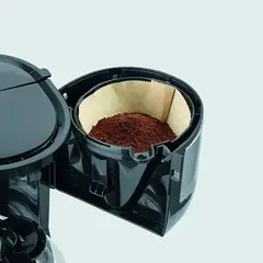 SEVERIN - Cafetera compacta de acero inoxidable KA 4819