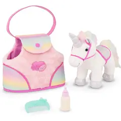 PUCCI PUPS - Unicornio con cartera arcoíris