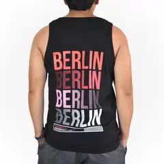 YONISTERS CLOTHING - Bividi Casual Hombre 100% Algodón Negro Berlin
