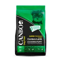 GENERICO - 1 Kg - Canbo Super Premium Cordero Cachorro Razas Pequeñas