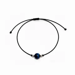 ESPIRAL ROJO - Pulsera Ojo de Tigre Azul - Armonía y Equilibrio