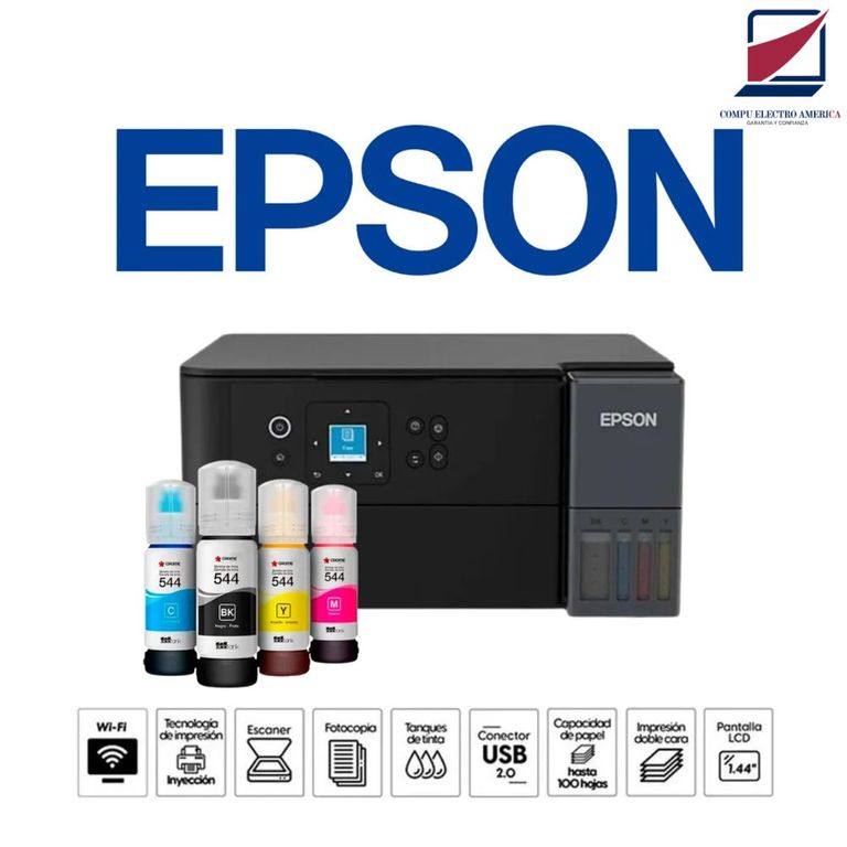IMPRESORA MULTIFUNCIONAL FORMATO DUPLEX INALÁMBRICA MOD L4360 ECOTANK