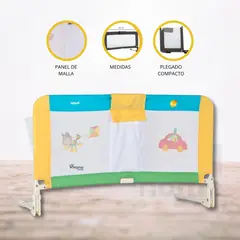 INFANTI - Baranda de Cama para Bebé «BOX TOY»