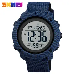 SKMEI - Reloj 1434 Verde militar Correa Silicona