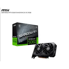 MSI - TARJETA DE VIDEO RTX 5060 8GB SHADOW 2X OC GDDR7 128BIT
