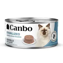 CANBO - Pate Sterilized Pollo Lata 85gr - Gatos Adultos Esterilizados