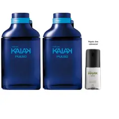 NATURA - 2 Kaiak pulso eau de toilette masculino 100 ml + regalo