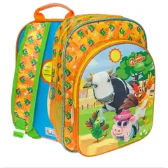 SCOOL - MOCHILA GRANJA DE ZENON EVA 3D TEDDY 803427 Amarillo