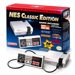 NINTENDO - CONSOLA ORIGINAL NES MINI CLASSIC + JUEGOS INCLUIDOS