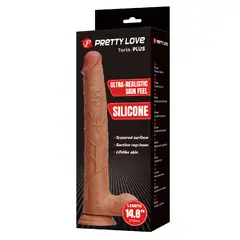 PRETTY LOVE - Dildo Super Grande Silicona - Torin Plus 38 cm