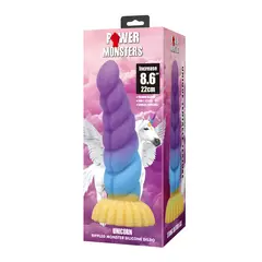 PRETTY LOVE - POWER MONSTERS DILDO - UNICORN 22 CM