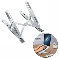 GENERICO - Soporte Plegable para Laptop Tablet de Aluminio