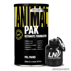 UNIVERSAL NUTRITION - ANIMAL PAK 44 Packs - Vitaminas y minerales + Portaproteina