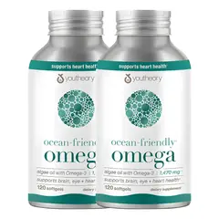YOUTHEORY - PACK X 02 - Omega 3 1470mg - 120 Cápsulas
